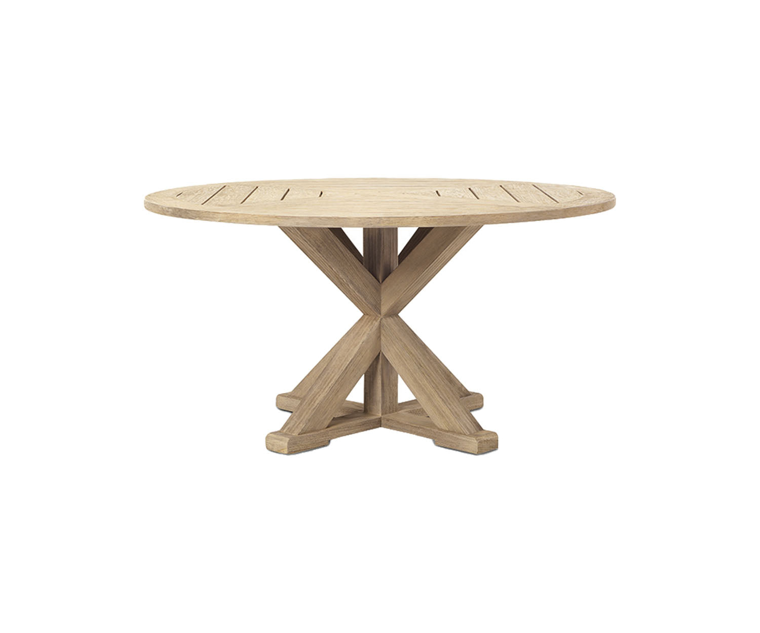 High end Cronos Round Dining Table by Ethimo Casa Design