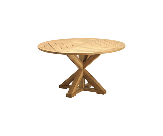 High end Cronos Round Dining Table by Ethimo Casa Design
