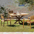 High end Cronos Round Dining Table by Ethimo Casa Design