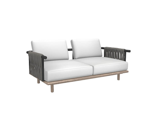 Eden 2seater sofa - padded belts back Roda