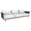 Eden 3seater sofa - Batyline back Roda