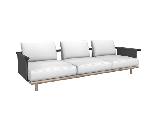 Eden 3seater sofa - Batyline back Roda