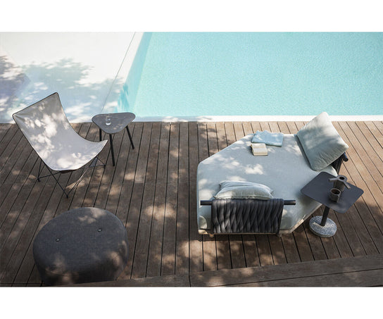 Eden Hexagonal Sofa - Padded Belts Back Roda