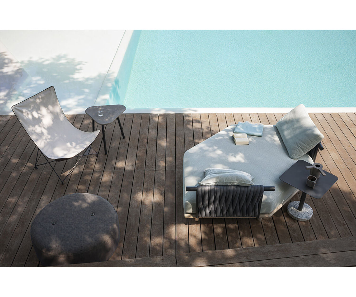 Eden Hexagonal Sofa - Padded Belts Back | Roda