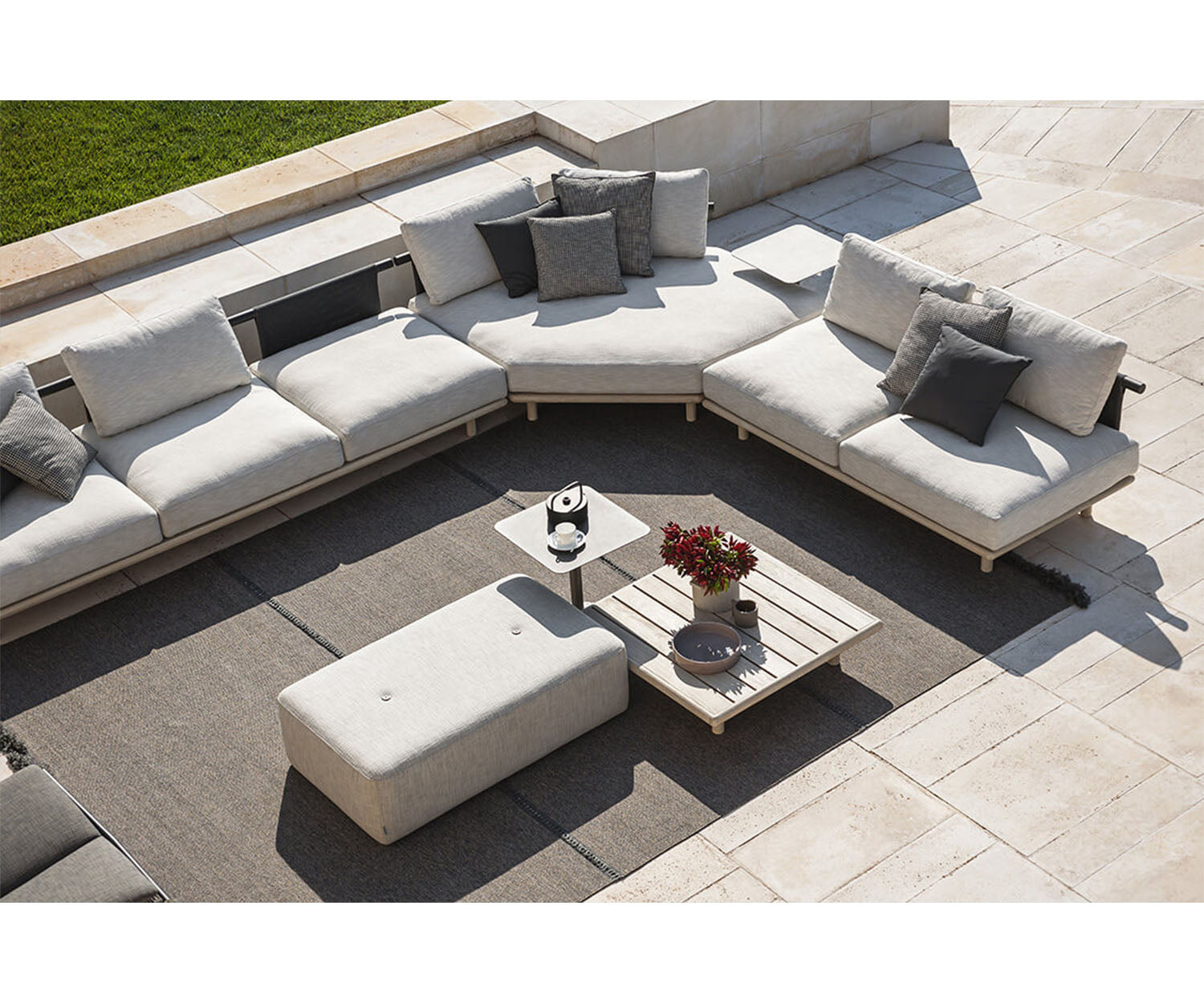Eden Sofas - Composition 1 - Batyline Backrest Roda