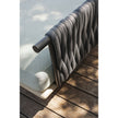 Eden Hexagonal Sofa - Padded Belts Back Roda