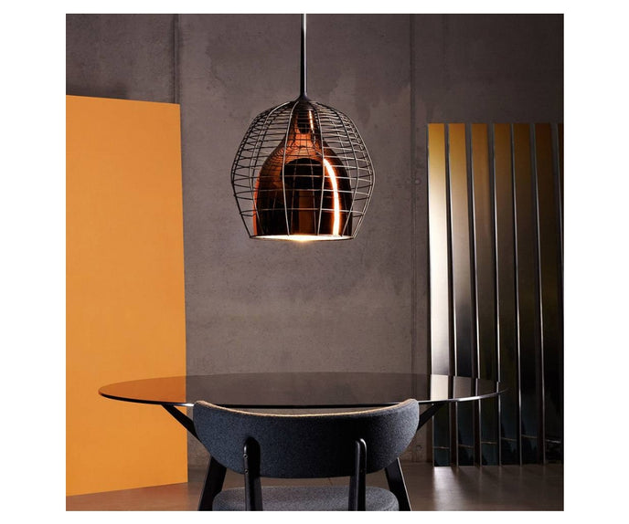 Floor Sample Cage Diesel Suspension Lamp Foscarini