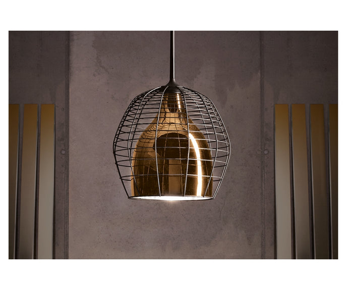 Floor Sample Cage Diesel Suspension Lamp Foscarini