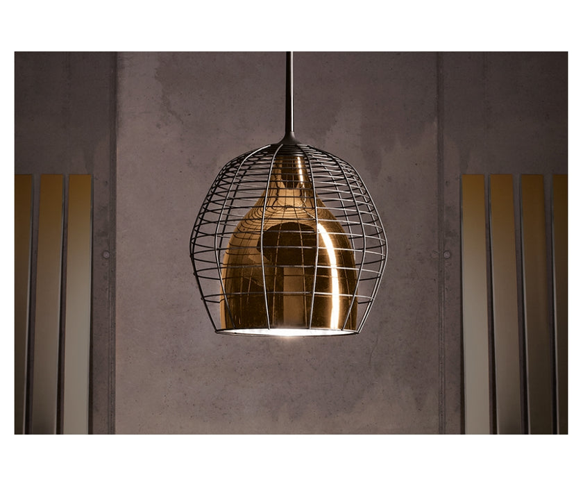 Floor Sample Cage Diesel Suspension Lamp Foscarini