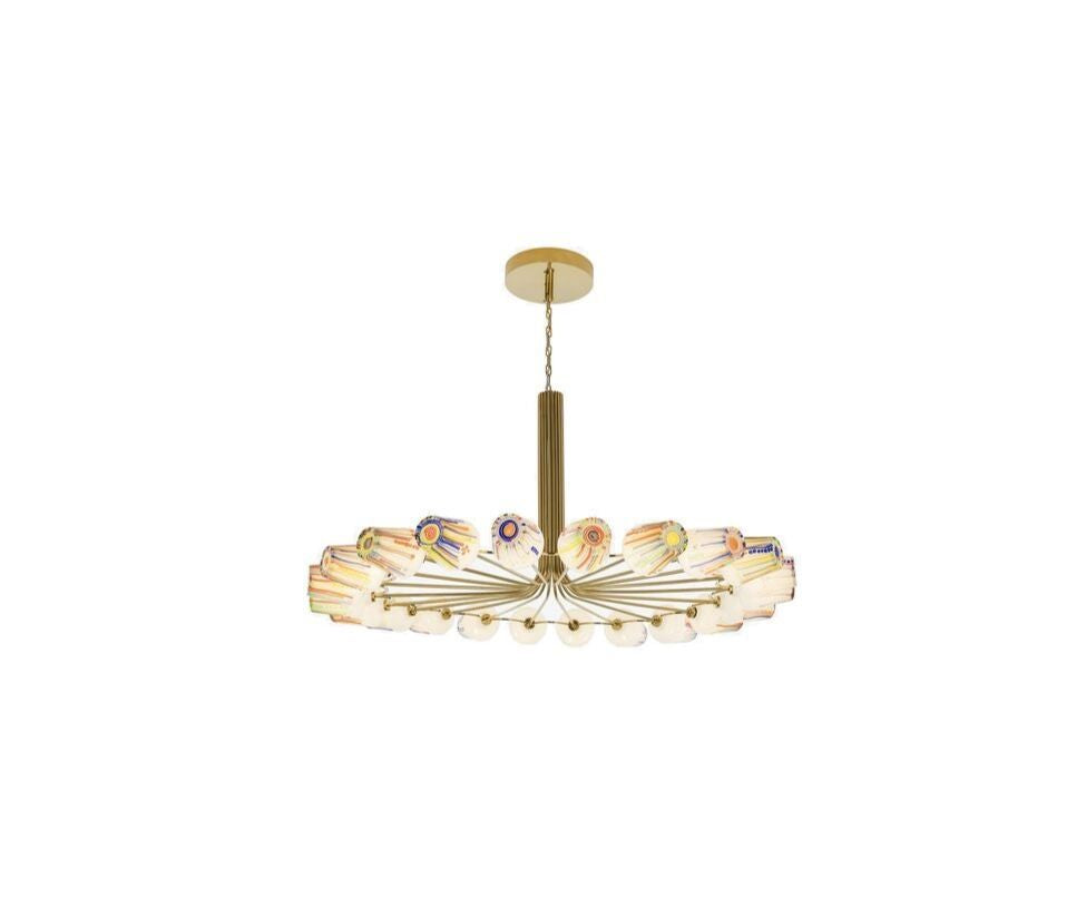 Candy Sculpture Sphere Chandelier 