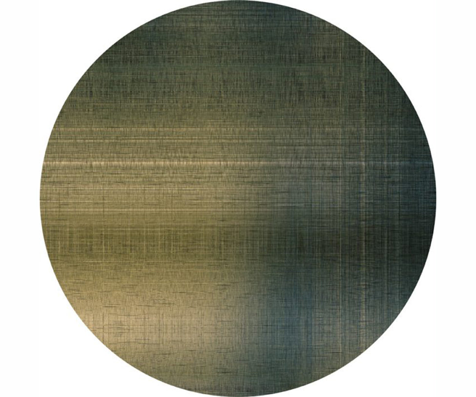 Canvas Shibori Round Rug Moooi