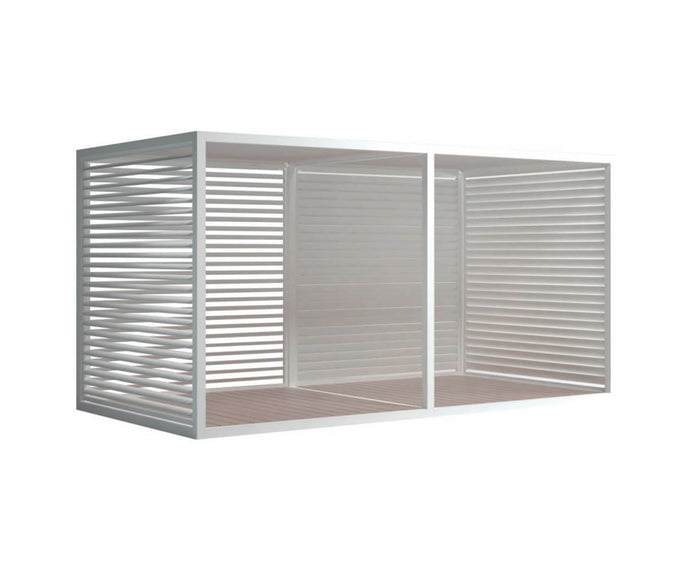 High end Mobile Blades Sidewall Pavilion by Gandia Blasco Casa Design