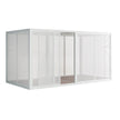 High end Perforated Sheet Sidewall Pavilion by Gandia Blasco Casa Design