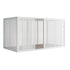 High end Perforated Sheet Sidewall Pavilion by Gandia Blasco Casa Design