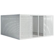 High end Fixed Blades Sidewall Pavilion by Gandia Blasco Casa Design