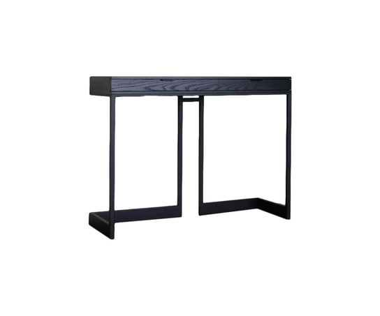 Wishbone 2-Drawer High Table Skram