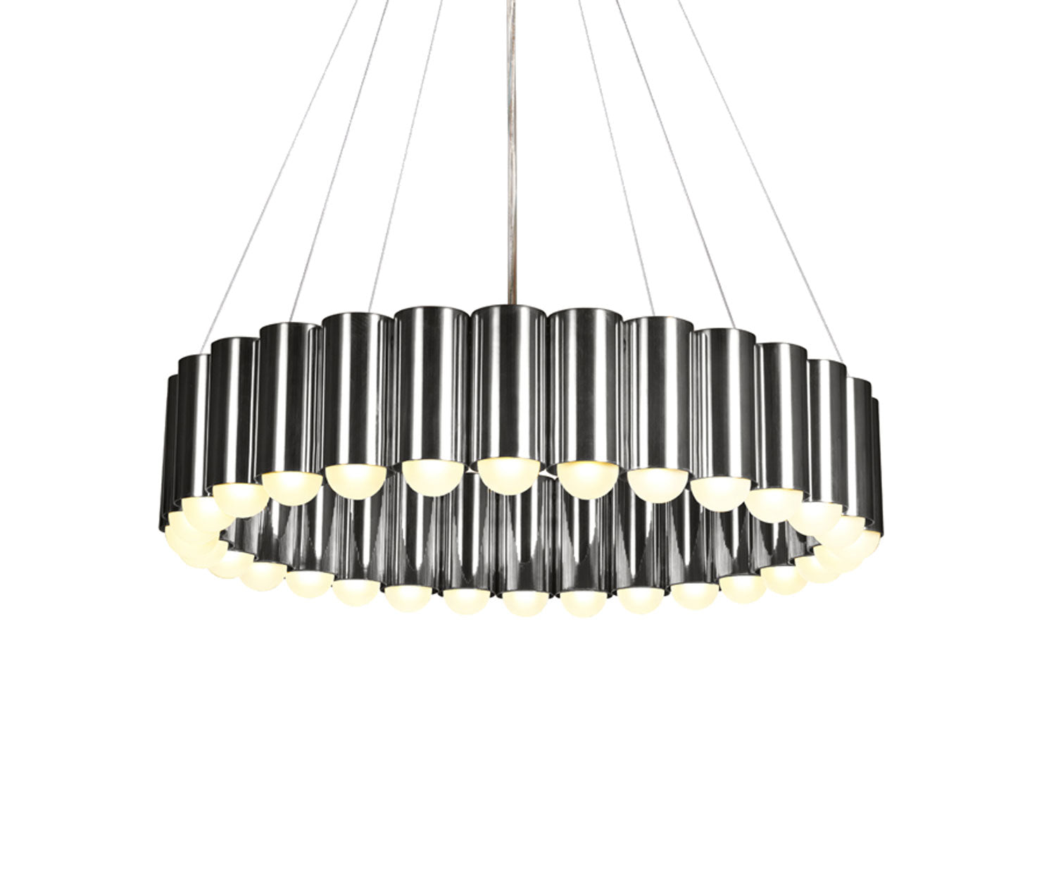 High end Carousel Chrome Pendant by Lee Broom Casa Design