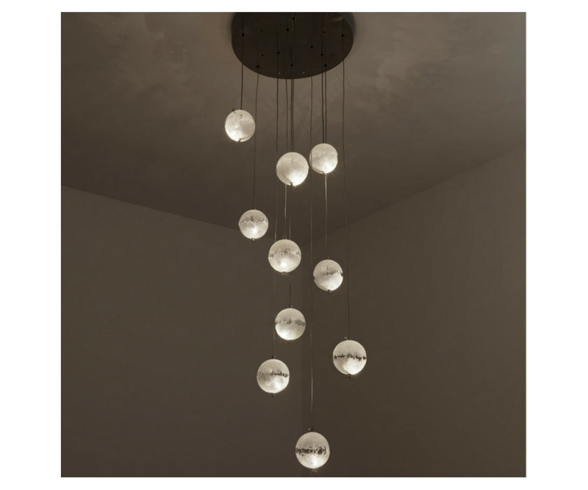 High end PostKrisi Chandelier by Catellani & Smith Casa Design