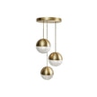 High end Little Lens Flair Chandelier by Lee Broom Casa Design