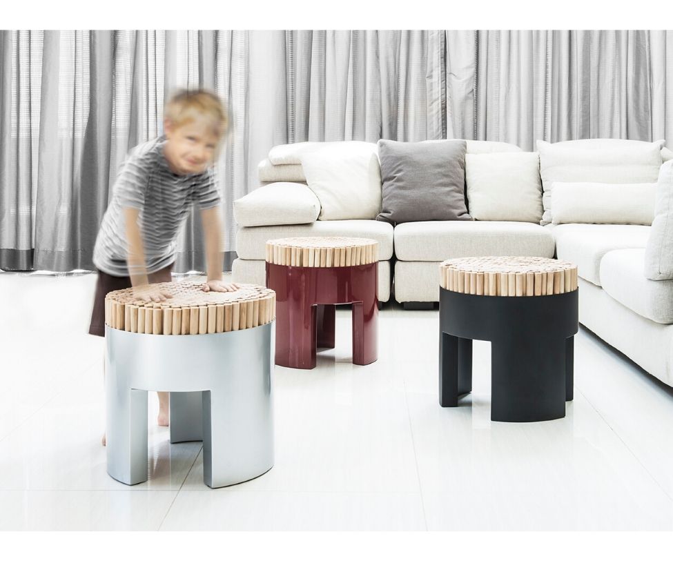 High end Chiquita Stools by Kenneth Cobonpue Casa Design