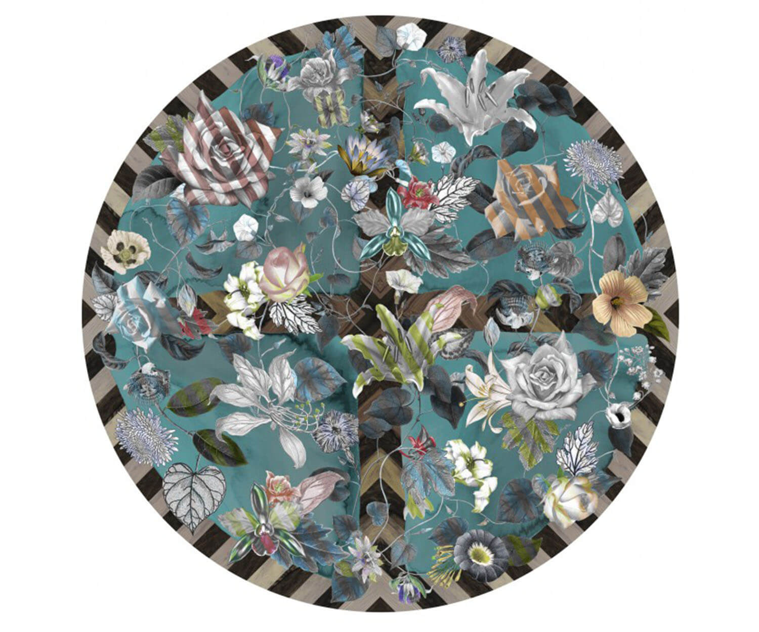 Malmaison Aquamarine Rug Moooi