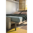 High end Circe Wall Bed With Sofa by Clei Casa Design