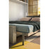 High end Circe Wall Bed With Sofa by Clei Casa Design