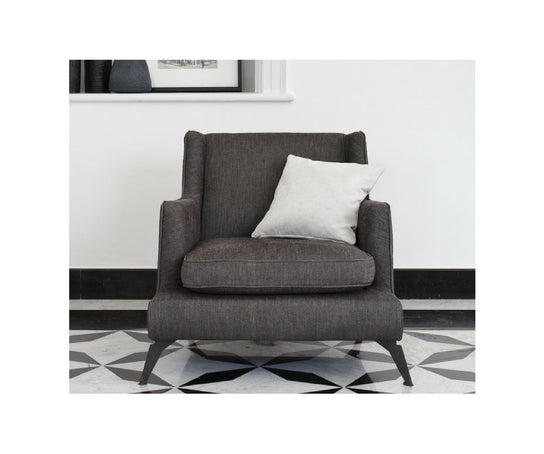 Vibieffe 680 Class High Back Armchair Graphite Fabric