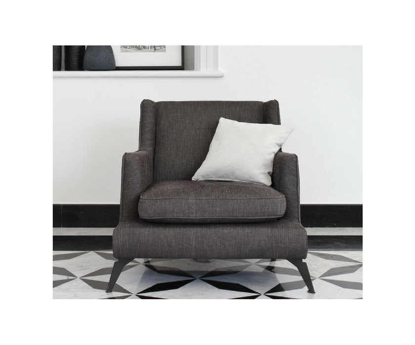 Vibieffe 680 Class High Back Armchair Graphite Fabric