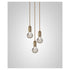 High end Crystal Bulb Chandelier 3 Piece by Lee Broom Casa Design