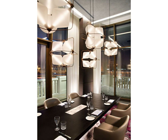 High end Clover Pendant by Lasvit Casa Design