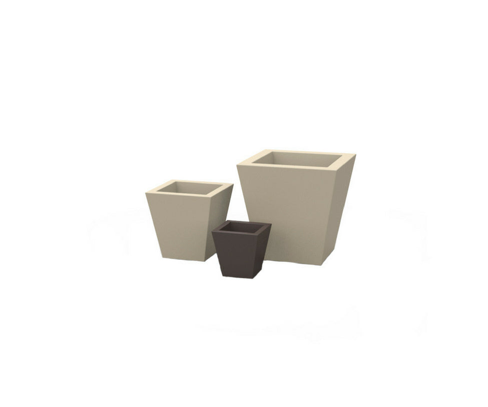 High end Square Cone Planter by Vondom Casa Design