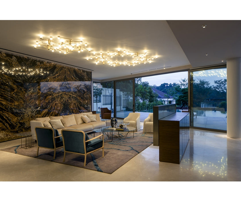 High end Constellation Wall/Ceiling Lamp by CVL Luminaires Casa Design
