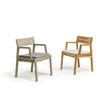 High end Costes Teak Dining Armchair by Ethimo Casa Design