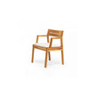 High end Costes Teak Dining Armchair by Ethimo Casa Design