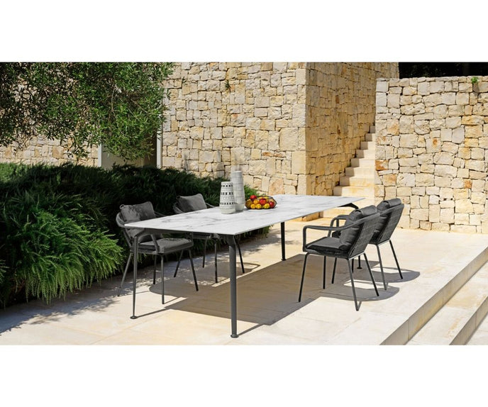 High end Cruise Alu Dining Armchair by Talenti Casa Design
