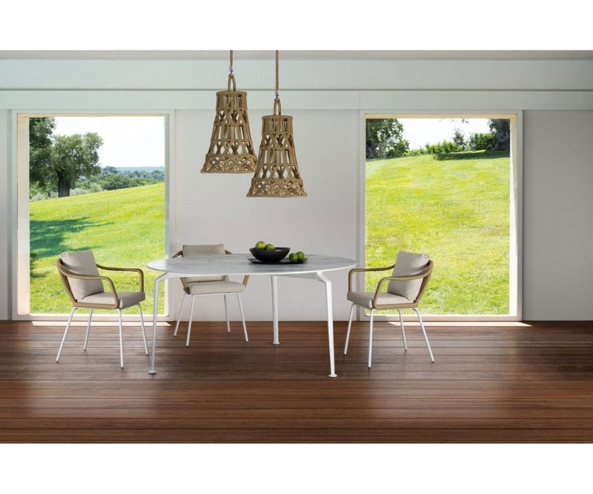 High end Cruise Alu Dining Armchair by Talenti Casa Design