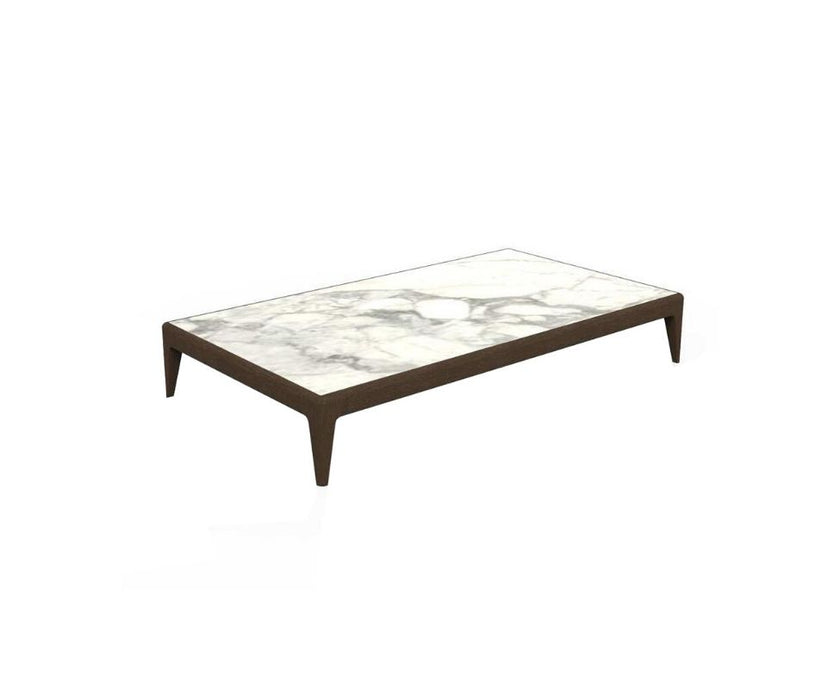 High end Cruise Teak 160×90 Coffee Table by Talenti Casa Design