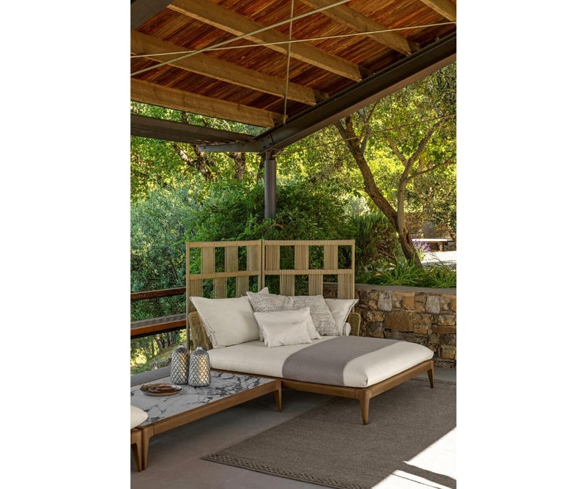High end Cruise Teak 160×90 Coffee Table by Talenti Casa Design