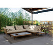 High end Cruise Teak 160×90 Coffee Table by Talenti Casa Design
