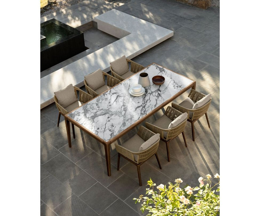 High end Cruise Teak Dining Chair by Talenti Casa Design