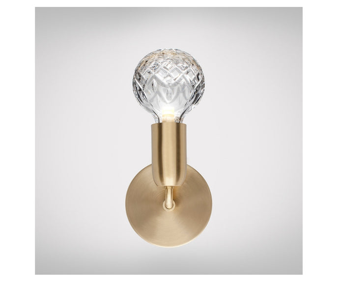 High end Crystal Bulb Wall Light by Lee Broom Casa Design