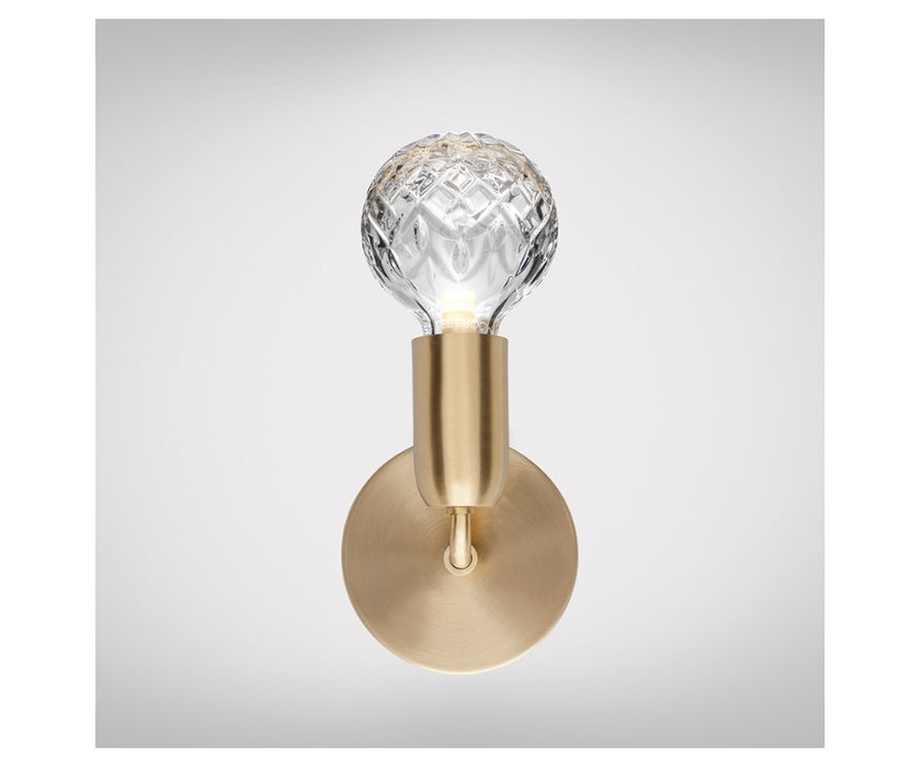 High end Crystal Bulb Wall Light by Lee Broom Casa Design