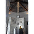 High end H2O Large Tall Chandelier by Zia Priven Casa Design