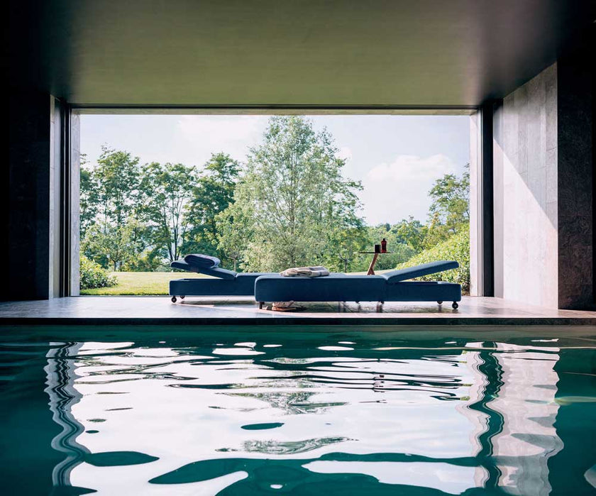 Double 041 Sunlounger Roda
