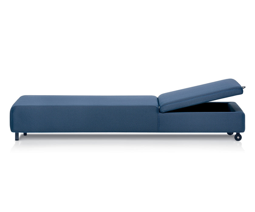 Double 041 Sunlounger Roda