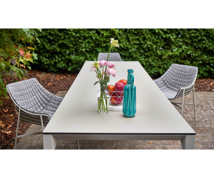 Varaschin Babette Dining Table Outdoors