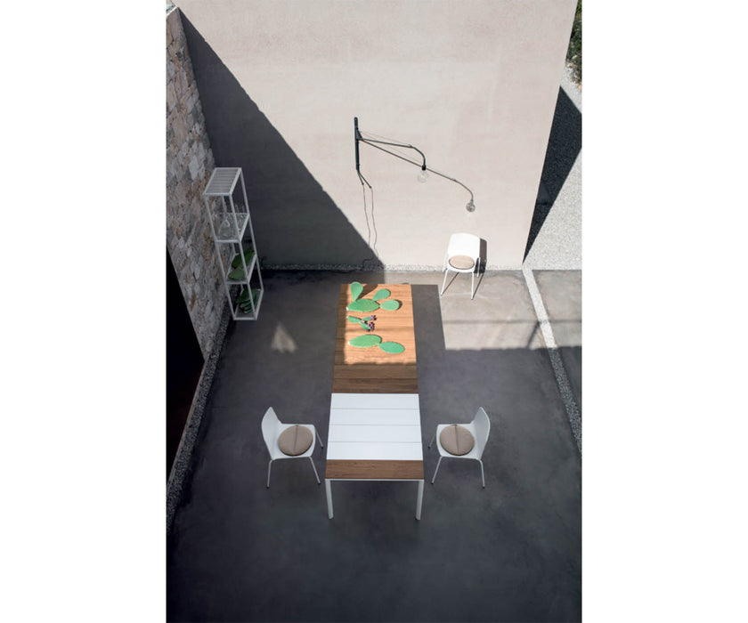 High end Maki Slatted Dining Table by Kristalia Casa Design