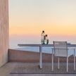 High end Natal Alu Dining Chair by Tribù Casa Design
