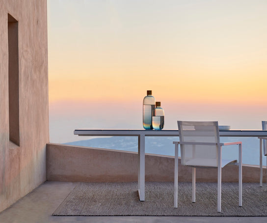 High end Natal Alu Dining Chair by Tribù Casa Design